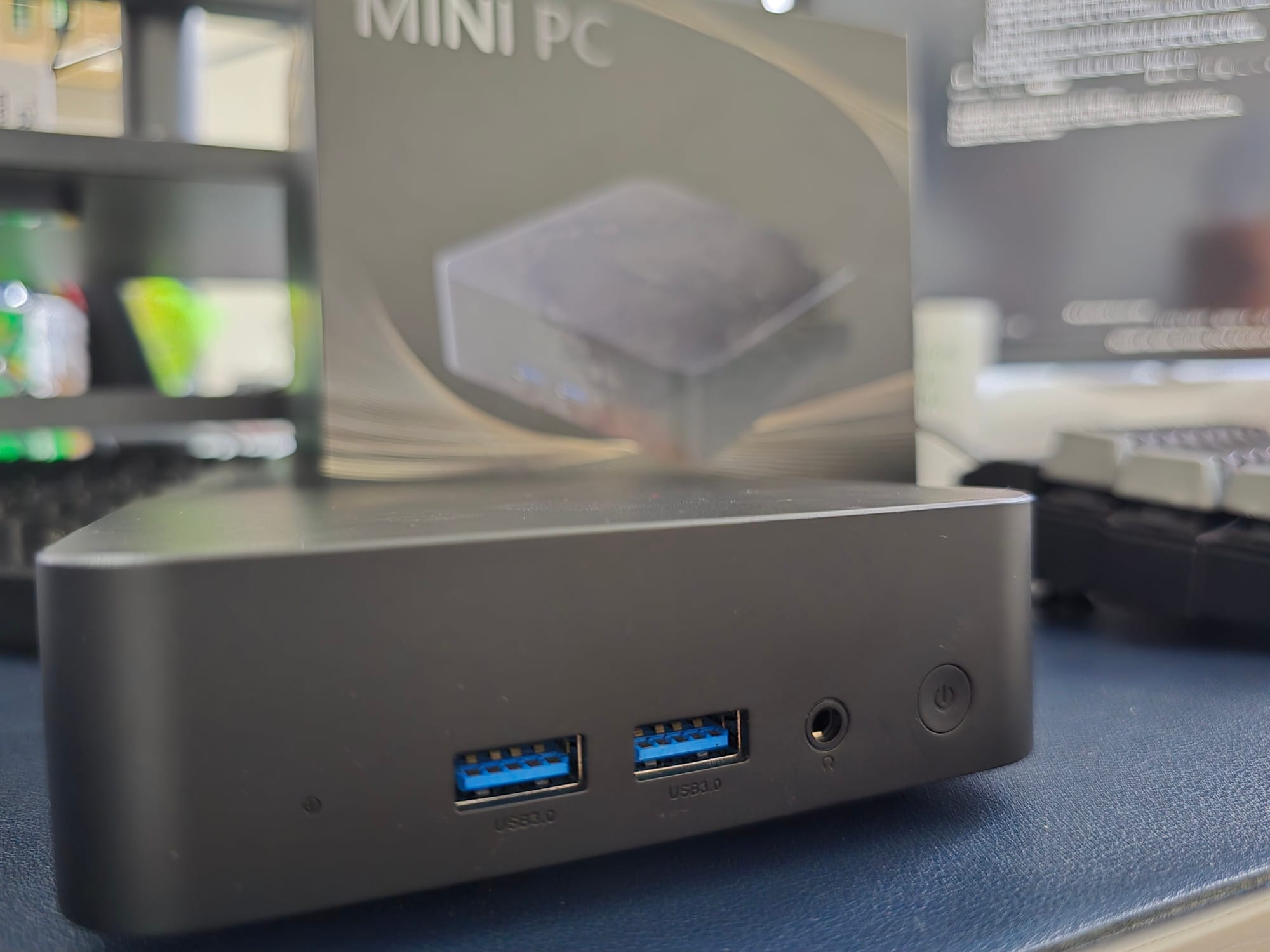 The n100 mini PC on my desk.